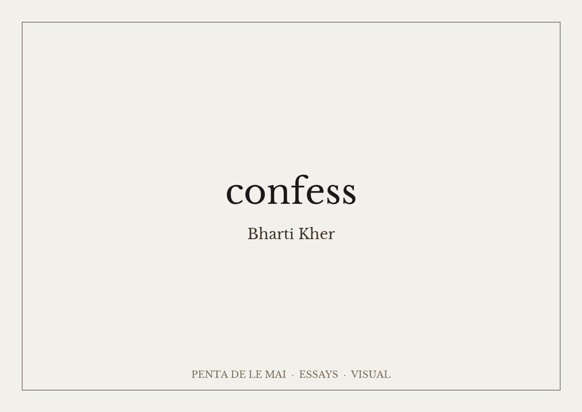 Bharti Kher. confess.