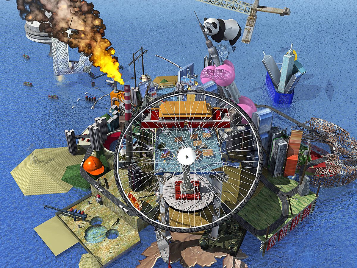 Cao Fei. RMB City: A Second Life City Planning by China Tracy.
