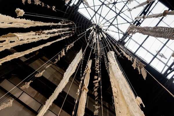 Cecilia Vicuña. Brain Forest Quipu.