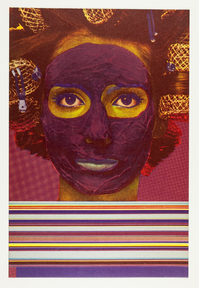 Eduardo Paolozzi, Astute sizing up perfume trends: collaged photolithograph from General Dynamic F.U.N.