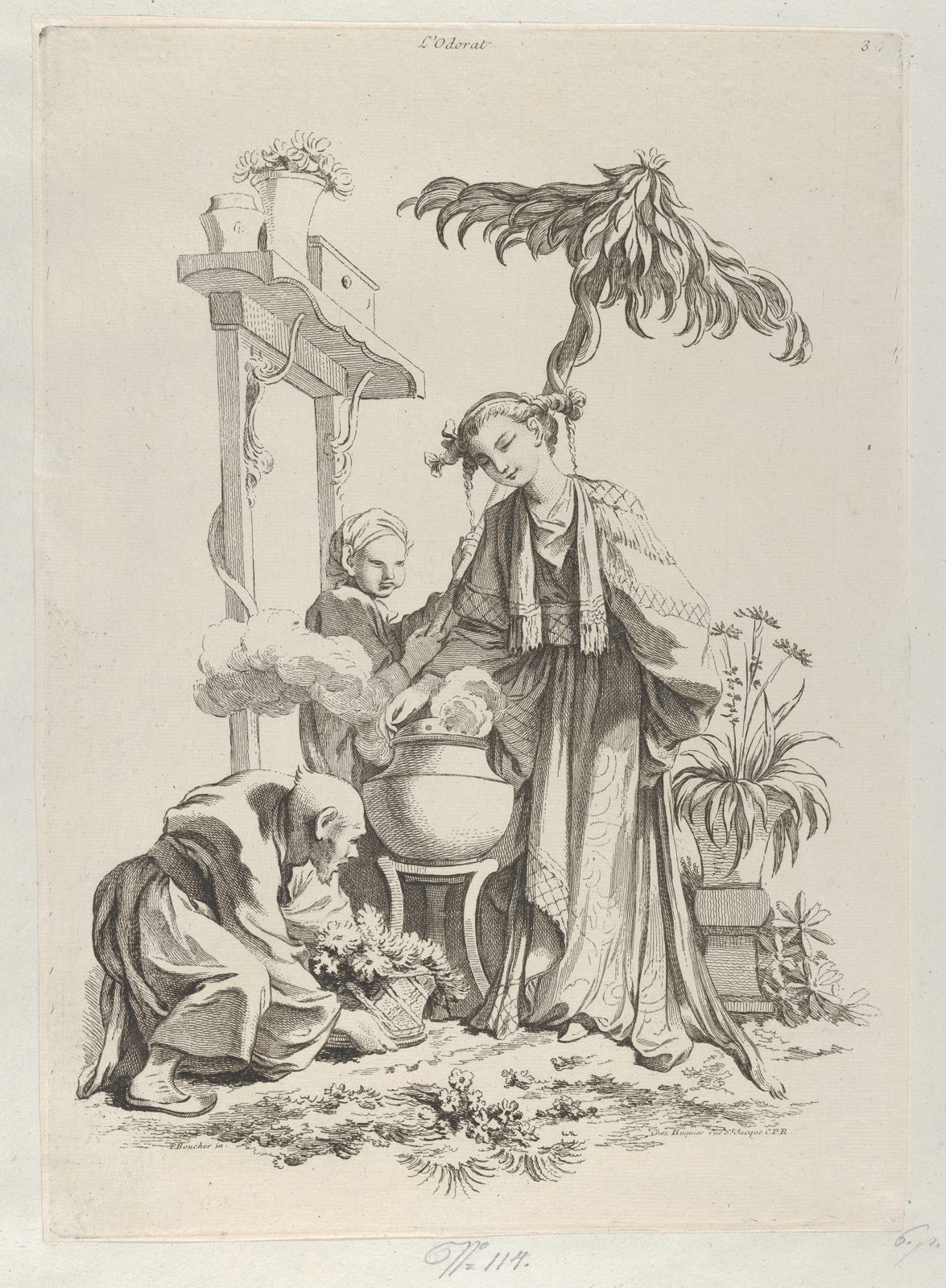 François Boucher. Smell.