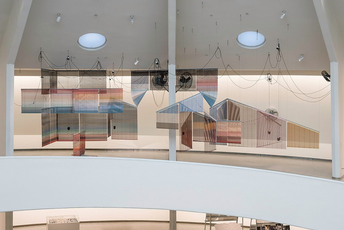 Haegue Yang. Series of Vulnerable Arrangements, Voice and Wind.