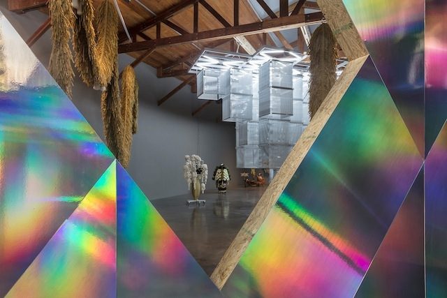 ヤン・ヘギュ「Sol LeWitt Upside Down: K123456, Expanded 1078 Times, Doubled and Mirrored」
