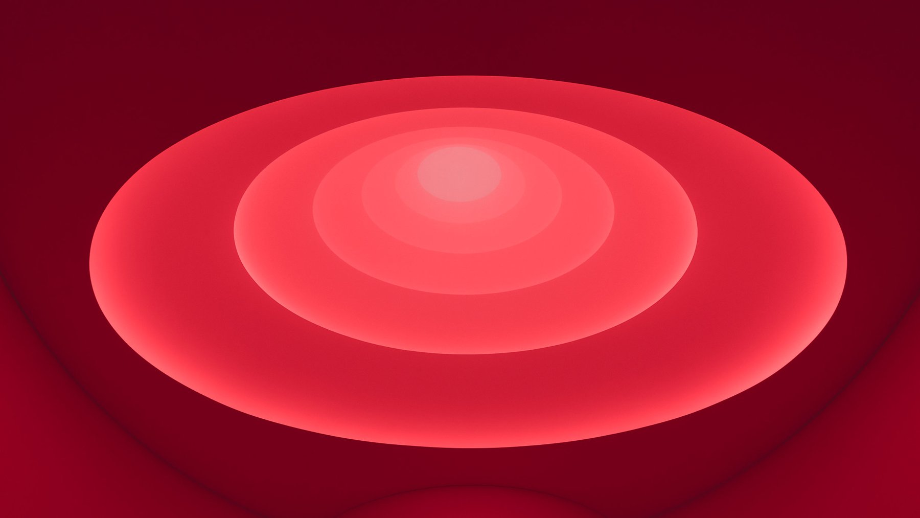 James Turrell, Aten Reign: những vành elip ánh sáng lồng nhau trong vòm rotunda của bảo tàng Guggenheim, New York