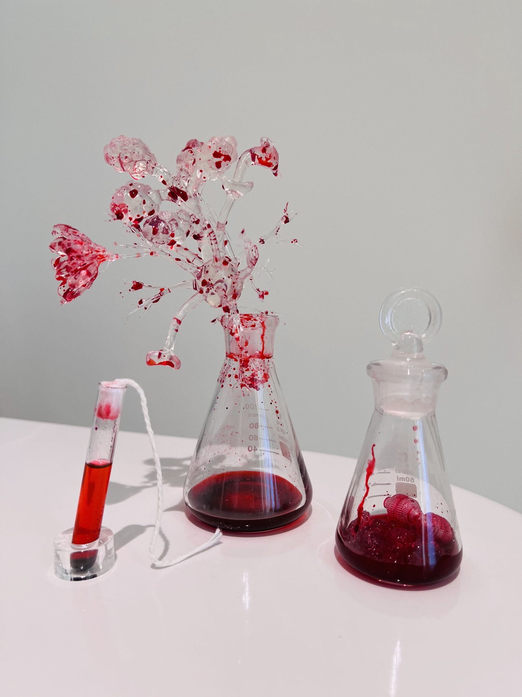 Jiabao Li, Menstrual Garden: sắp đặt với các điêu khắc protein in 3D và những điểm ngửi mùi