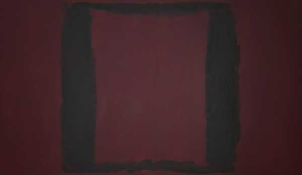 Mark Rothko. Black on Maroon.