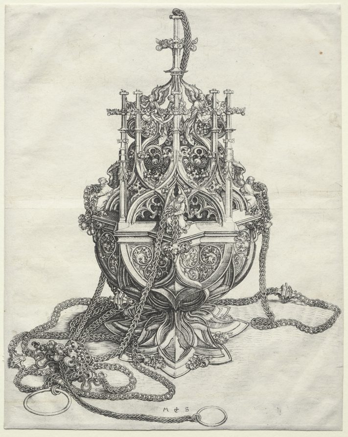 Martin Schongauer. The Censer.