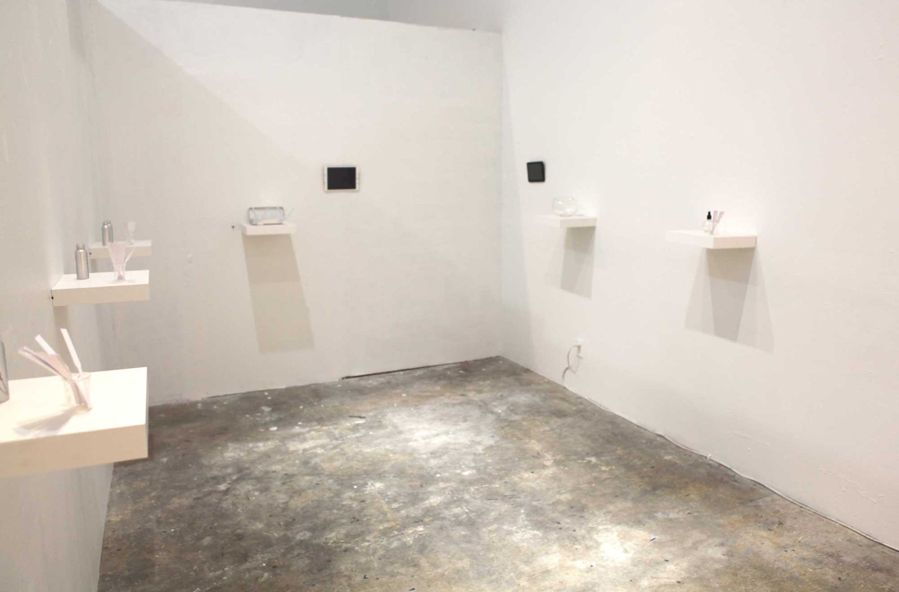 OAK@IAO: overview of scent works on view at the Institute for Art and Olfaction gallery, Los Angeles