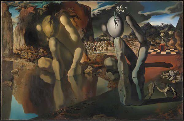 Salvador Dalí. Métamorphose de Narcisse.