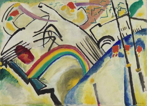 Wassily Kandinsky. Cosaques.