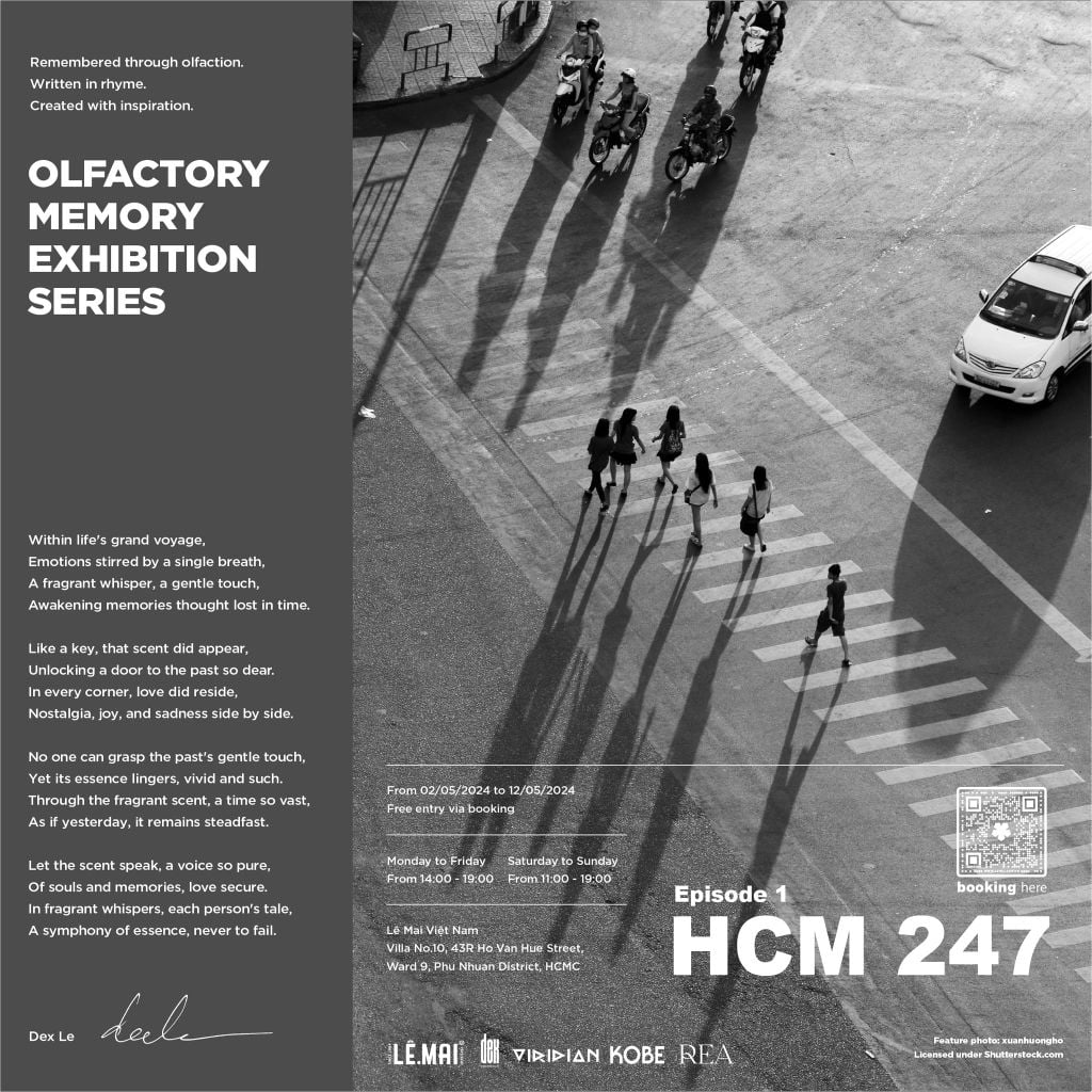 HCM 247 olfactory memory exhibition installation